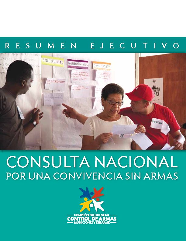 CODESARME Resumen Consulta Nacional Codesarme